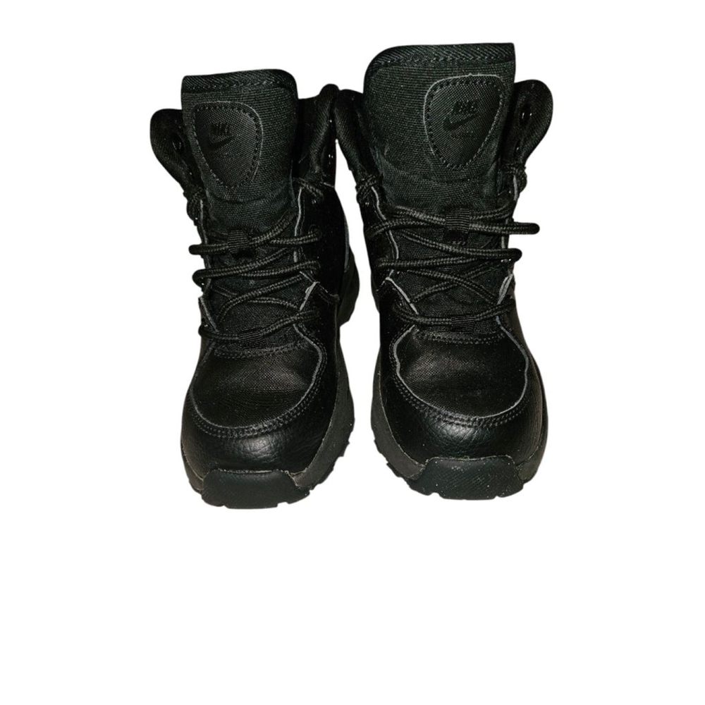 Nike Manoa LTR Boots Shoes BQ5373-001 Black Kids Size 12C